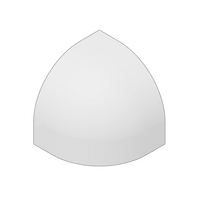 MODULAR SOLUTIONS PART END CAP FOR 3-WAY BODY CONNECTION, ROUND, GRAY, USED WITH 40-010-1